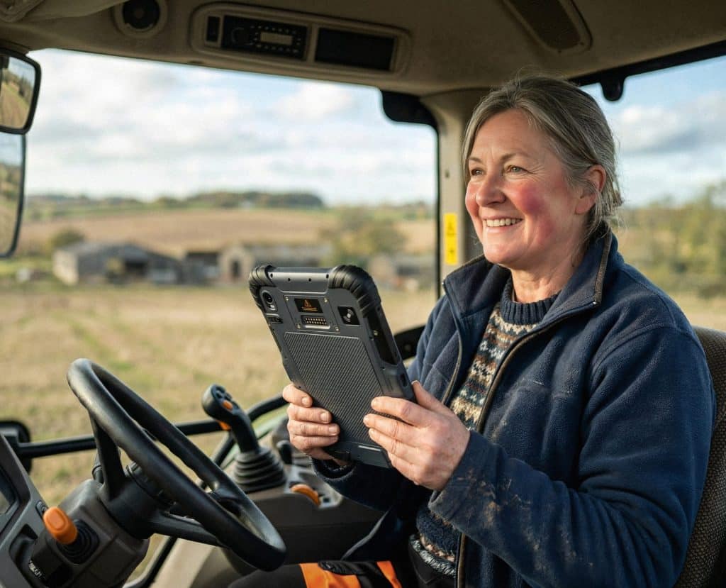 Rugged tablet - agriculture