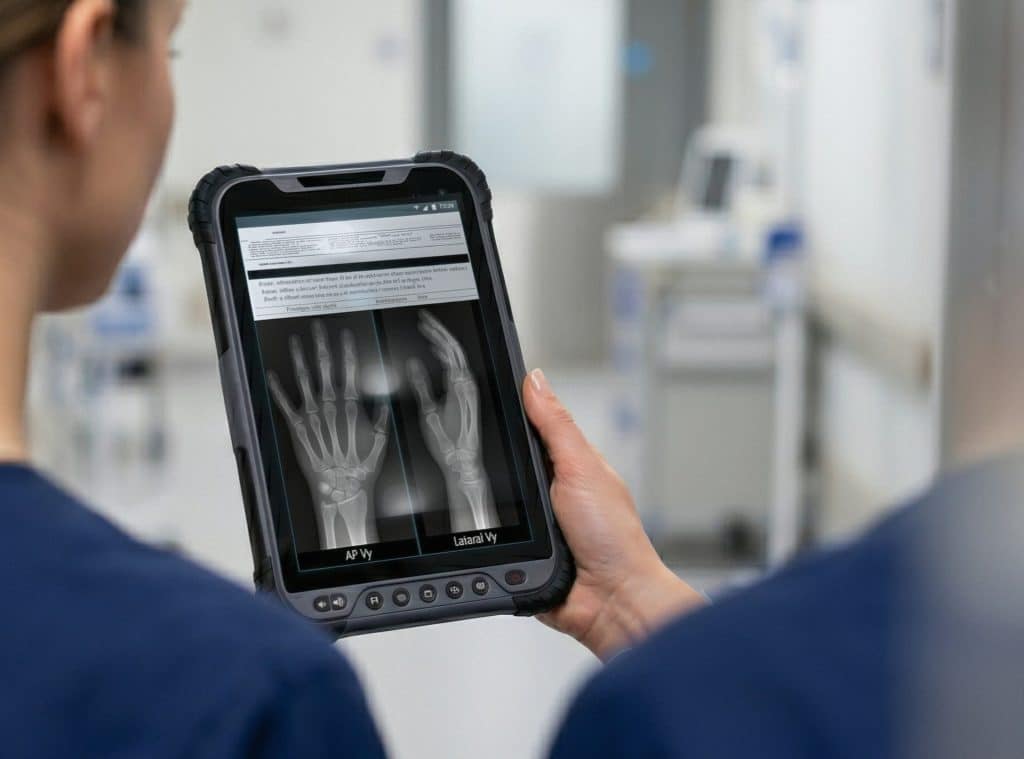 Rugged tablet - Healthcare industry