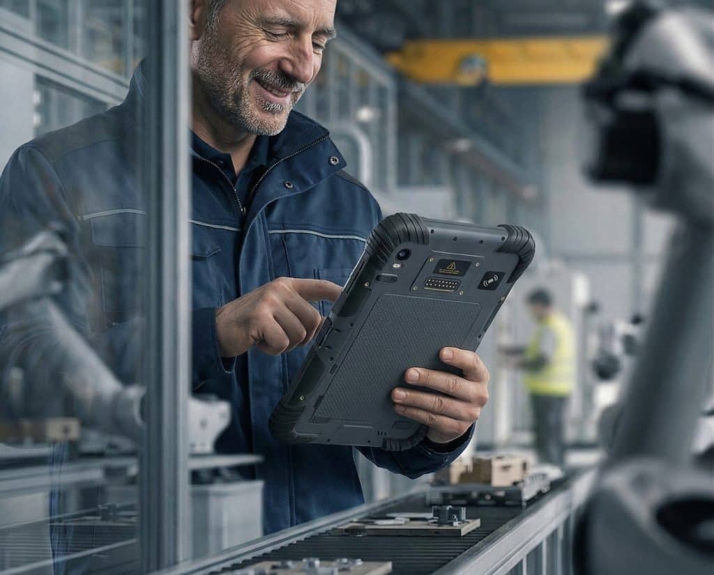 Rugged tablet - industrial automation industry
