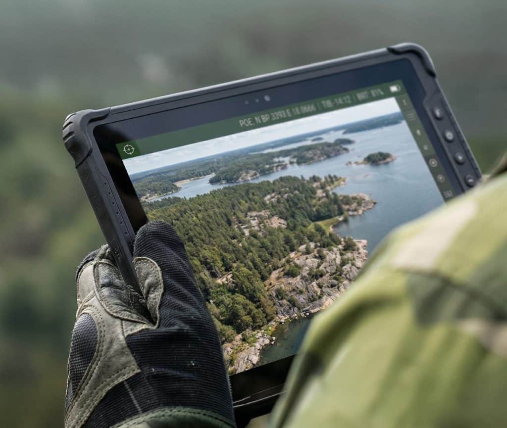 Rugged tablet for military Industry